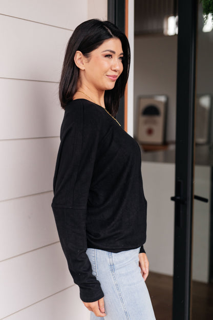 Drive Downtown Dolman Sleeve Top