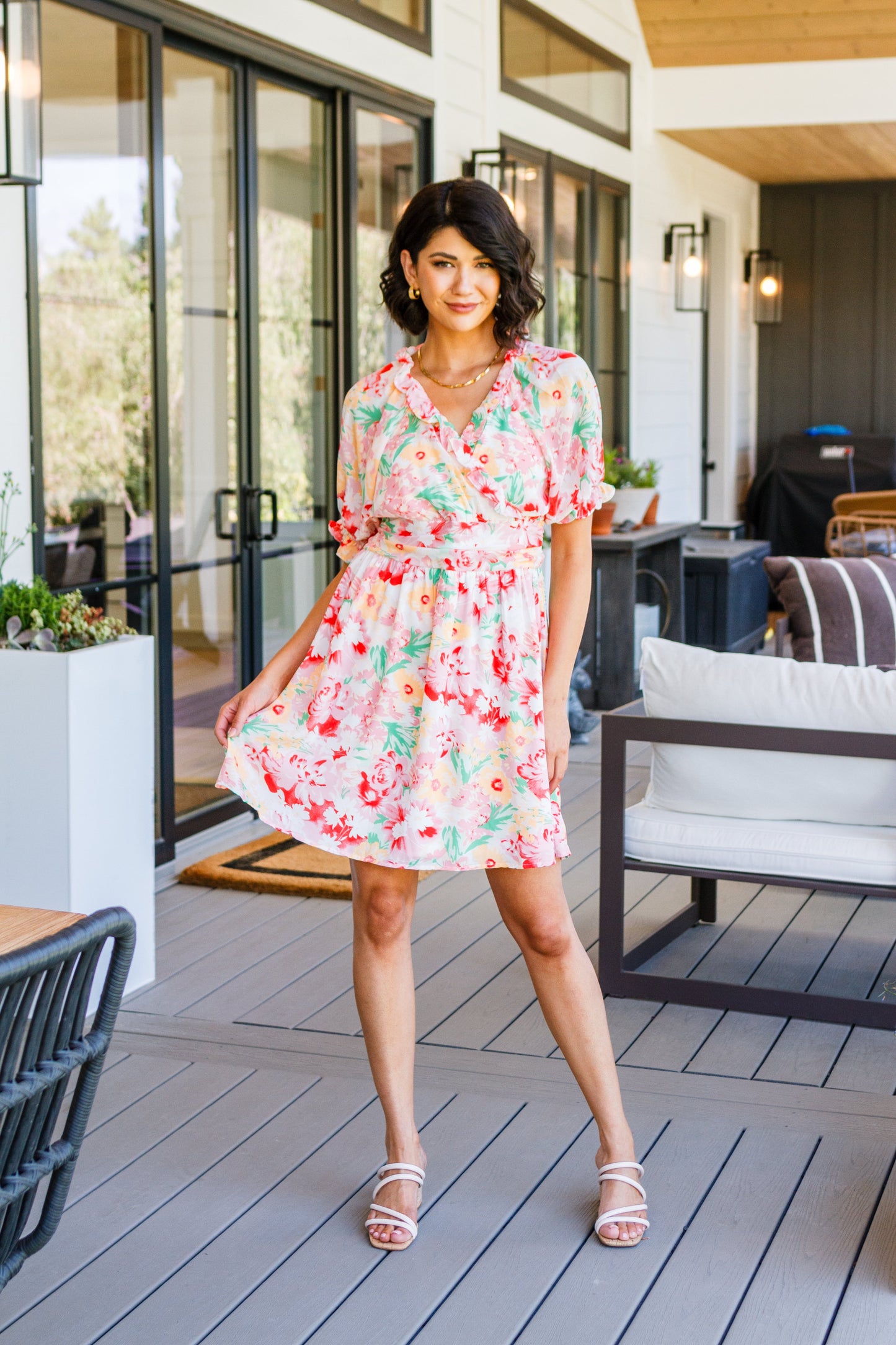 Fancy Free Floral Dress