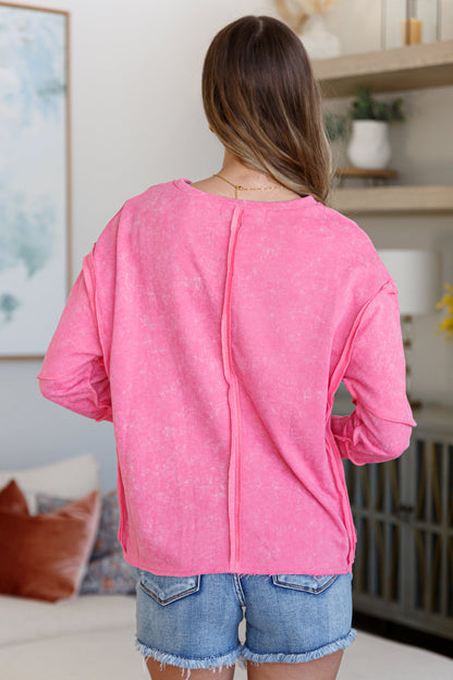 Patch Things Up Patchwork Long Sleeve Sweatshirt