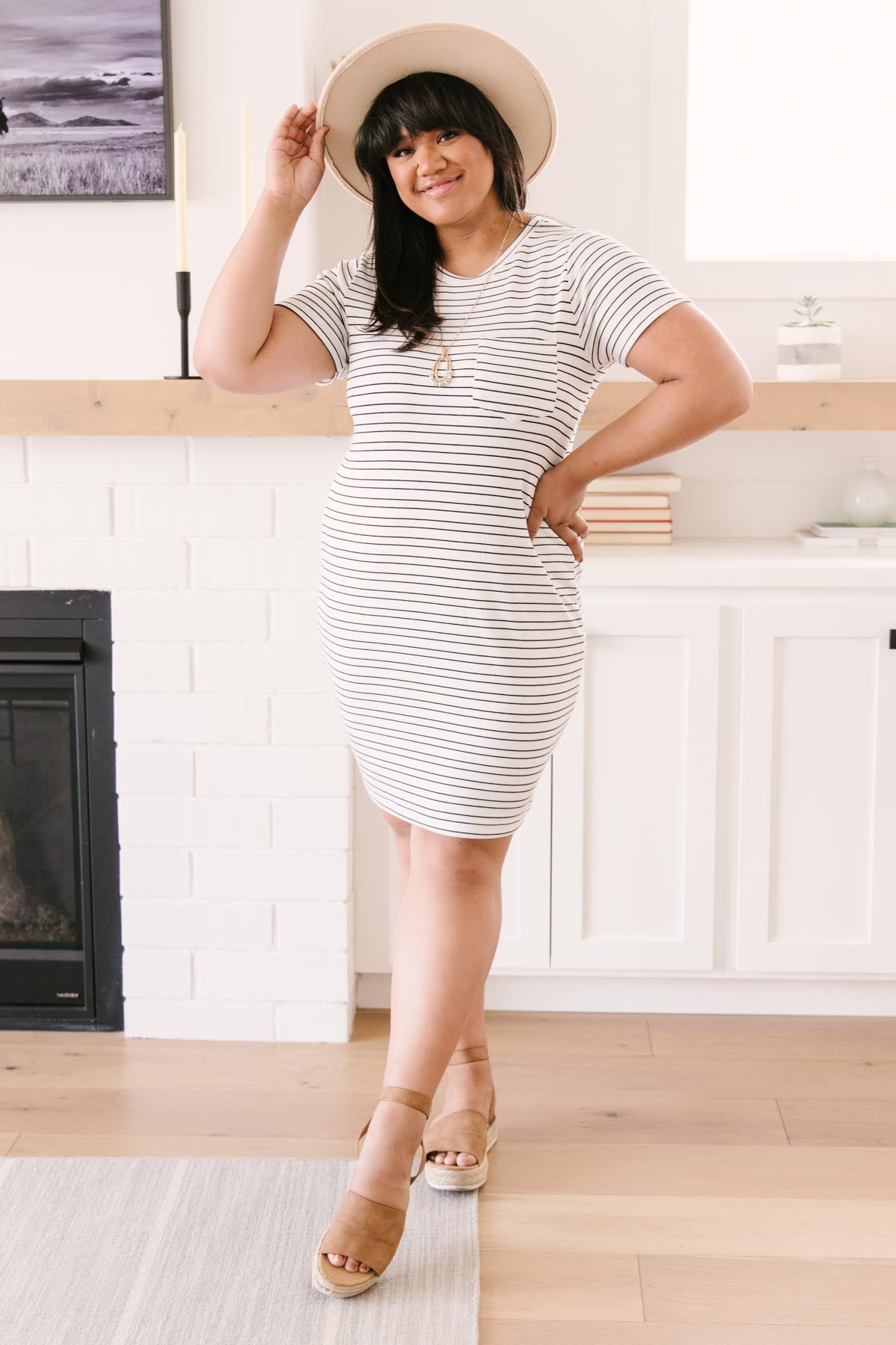 Stockholm Stripes T-Shirt Dress