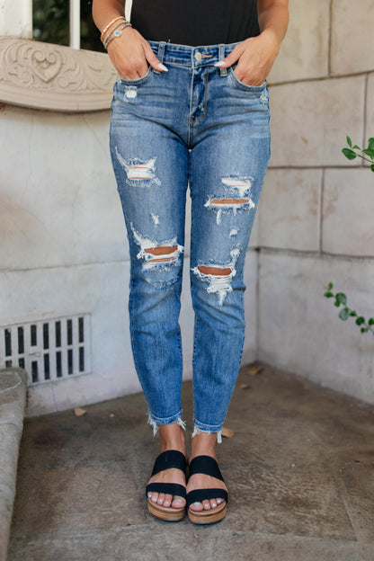 Take It Easy Boyfriend Denim