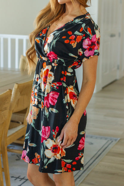 Tropical Getaway Floral Dress